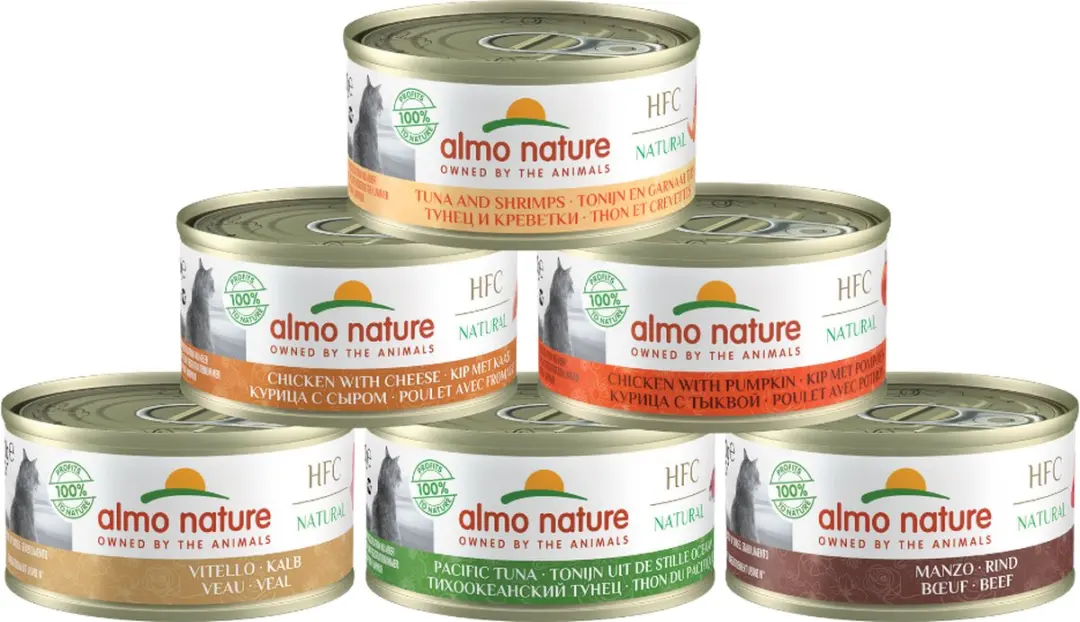 Almo Nature Tonijn & Kokkels Kattenvoer 24x70g
