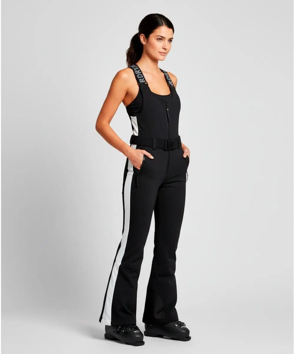 Superdry Luxe Ski Tuinbroek WS110185A - Zwart