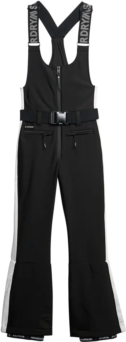 Superdry Luxe Ski Tuinbroek WS110185A - Zwart