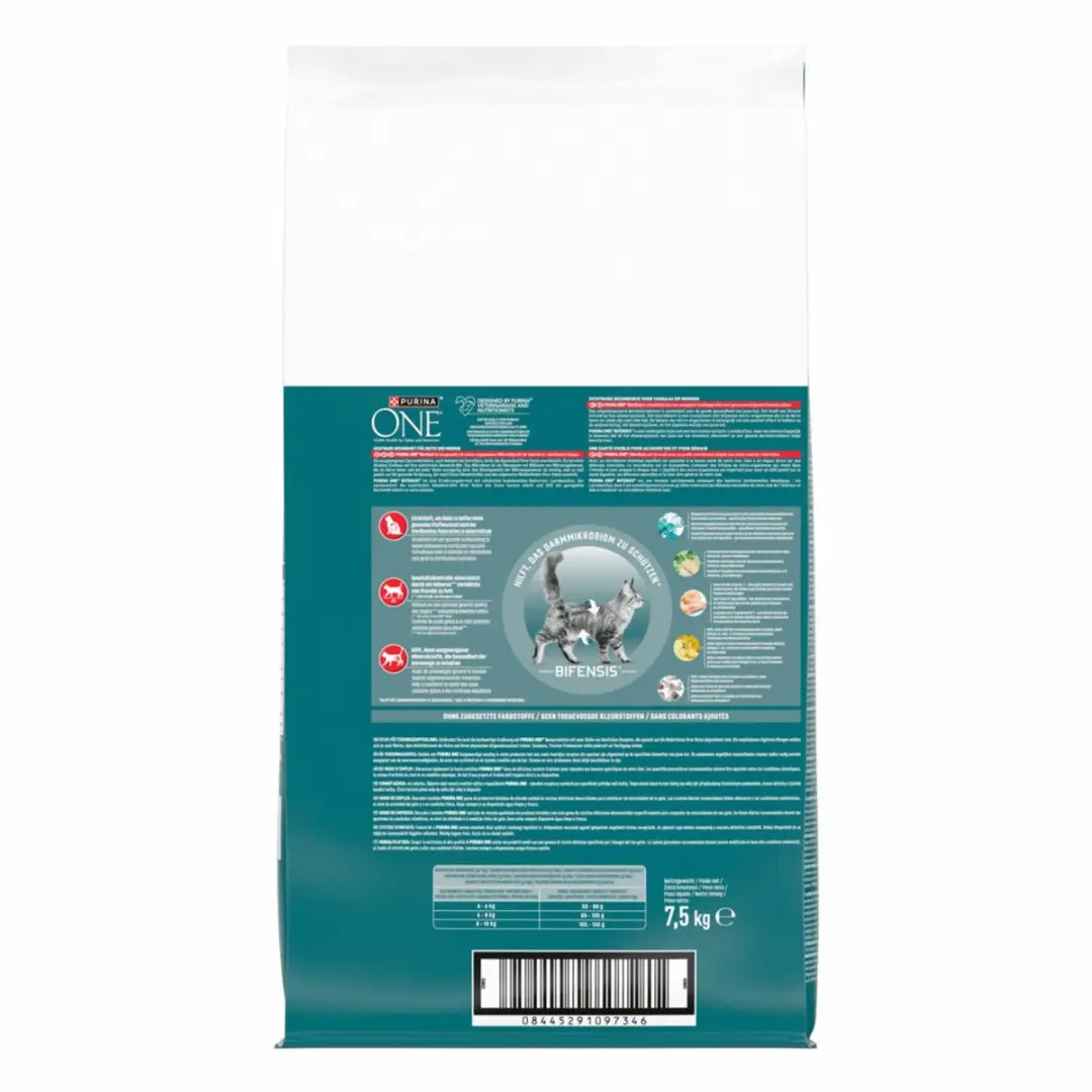 Purina ONE Sterilcat Kattenbrokjes Kip & Tarwe 7,5 kg