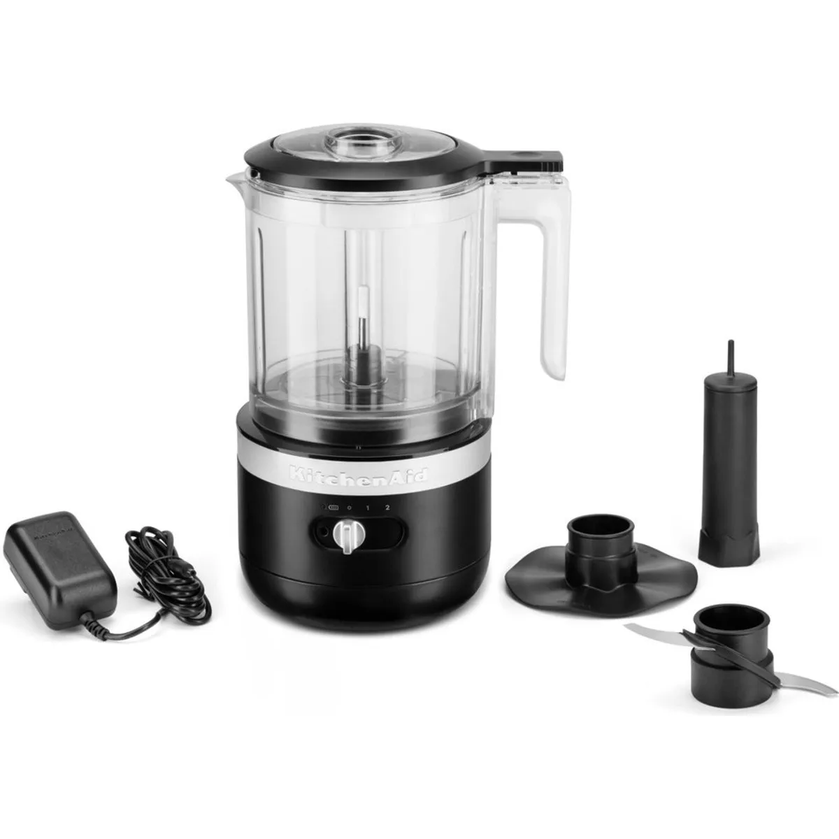 KitchenAid 5KFCB519EBM Elektrische Hakmolen 1,18L - Zwart - afbeelding 6 van 6