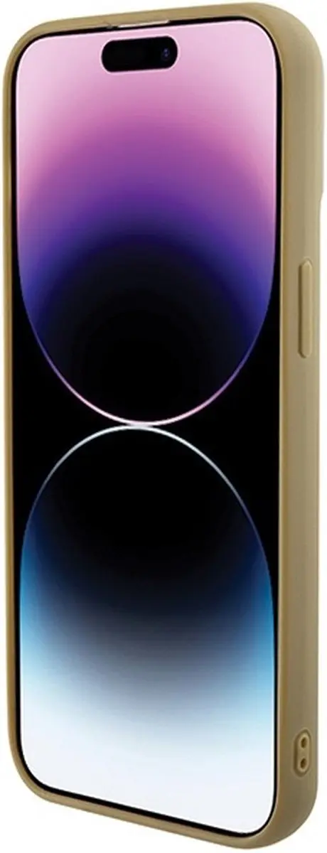 GUESS Square Mirror Back Case Goud - iPhone 15 - afbeelding 6 van 6