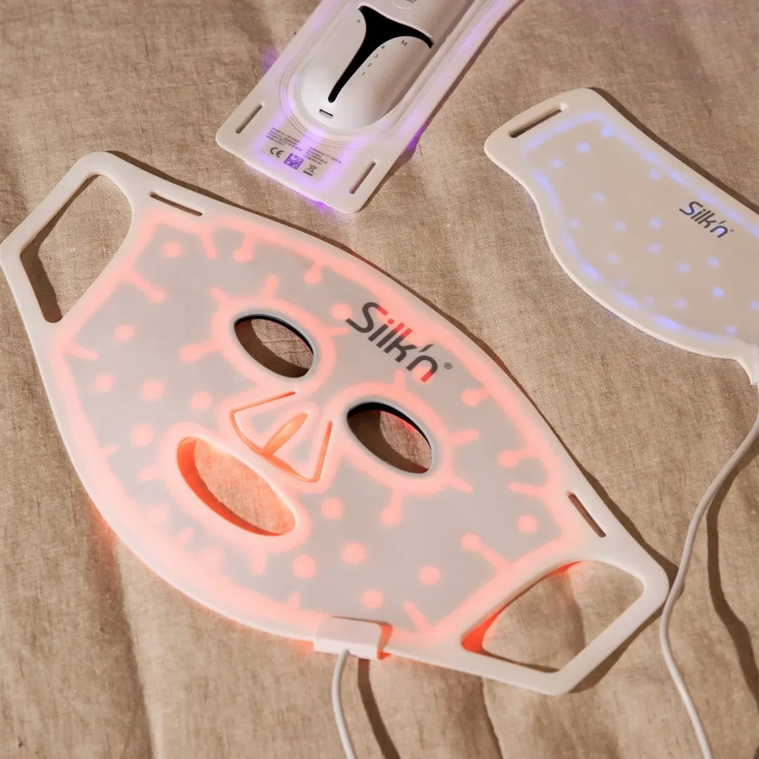 Silk'n LED Gezichtsmasker FLM100PMP001 - Wit - afbeelding 6 van 6