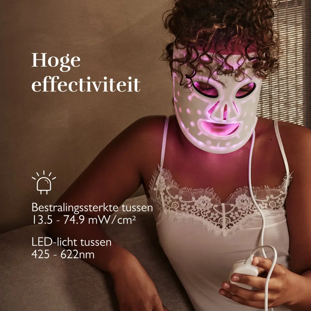 Silk'n LED Gezichtsmasker FLM100PMP001 - Wit