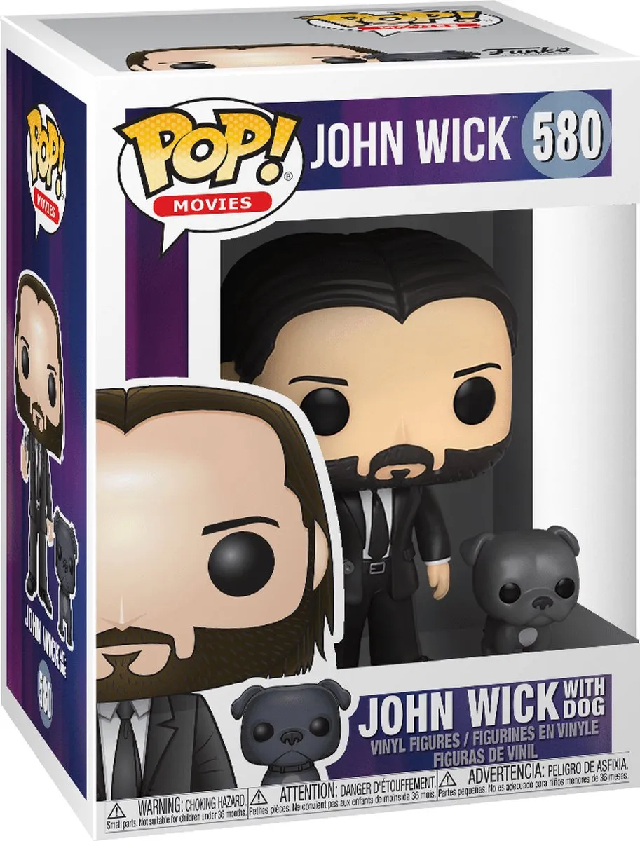 Funko Pop! John Wick met Hond #580 FUN47238