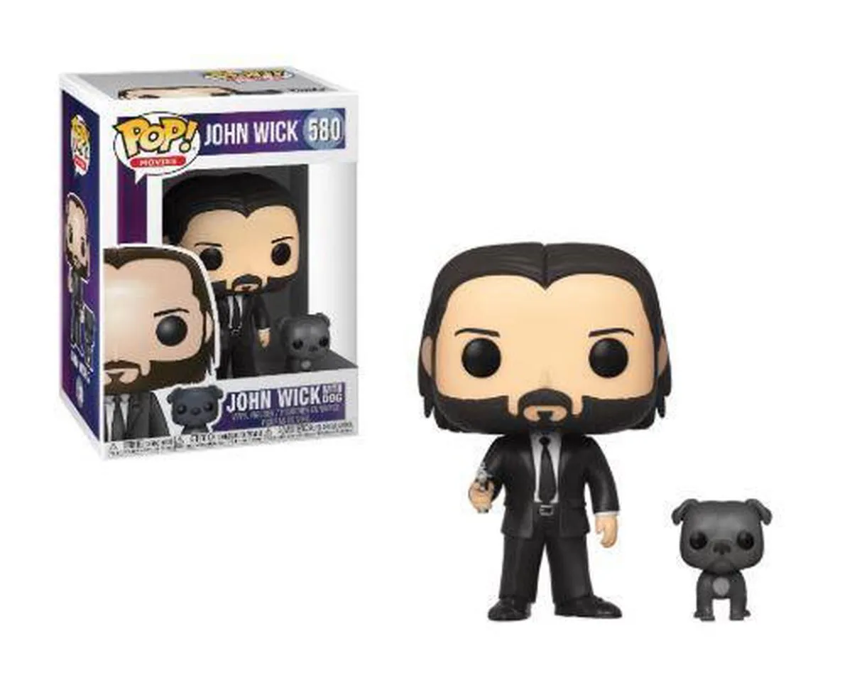 Funko Pop! John Wick met Hond #580 FUN47238 - Multi