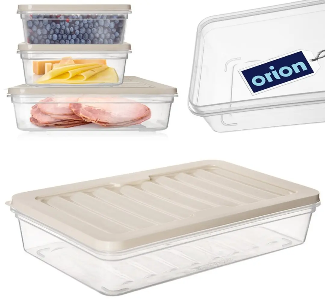 Orion Urovnejto Voedselcontainer 1L - Transparant