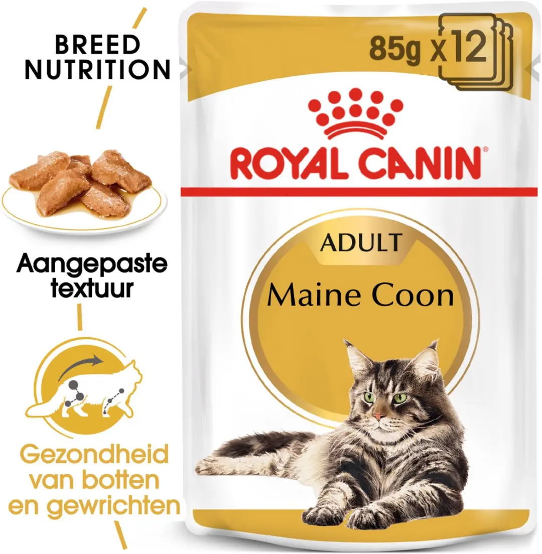 Royal Canin Maine Coon Adult Kattenvoer - 12x85g - afbeelding 6 van 6