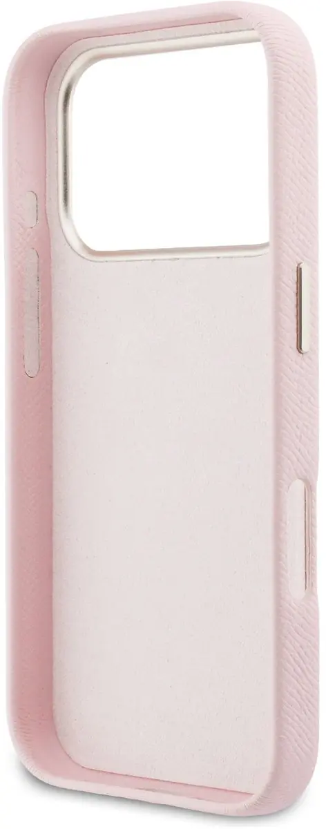 GUESS PU Resin Logo Backcover 14935 - Roze