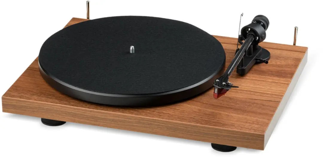 Pro-Ject Debut E Carbon Phono Platenspeler - Walnoot