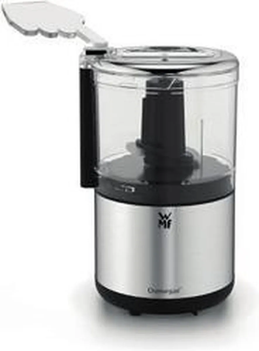 WMF Keukenmini Multihakker 65W - 2 Mesjes - Roestvrij staal