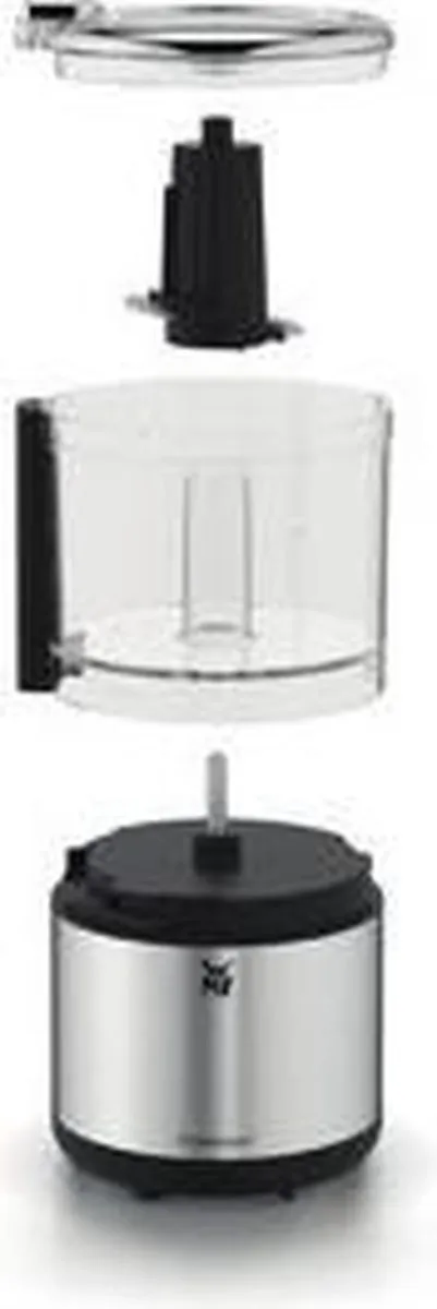 WMF Keukenmini Multihakker 65W - 2 Mesjes - Roestvrij staal