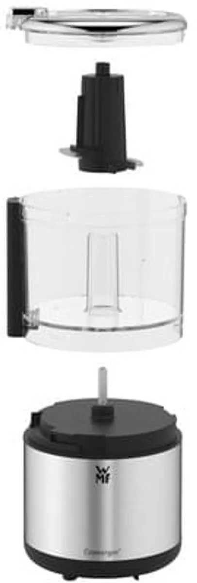 WMF Keukenmini Multihakker 65W - 2 Mesjes - Roestvrij staal