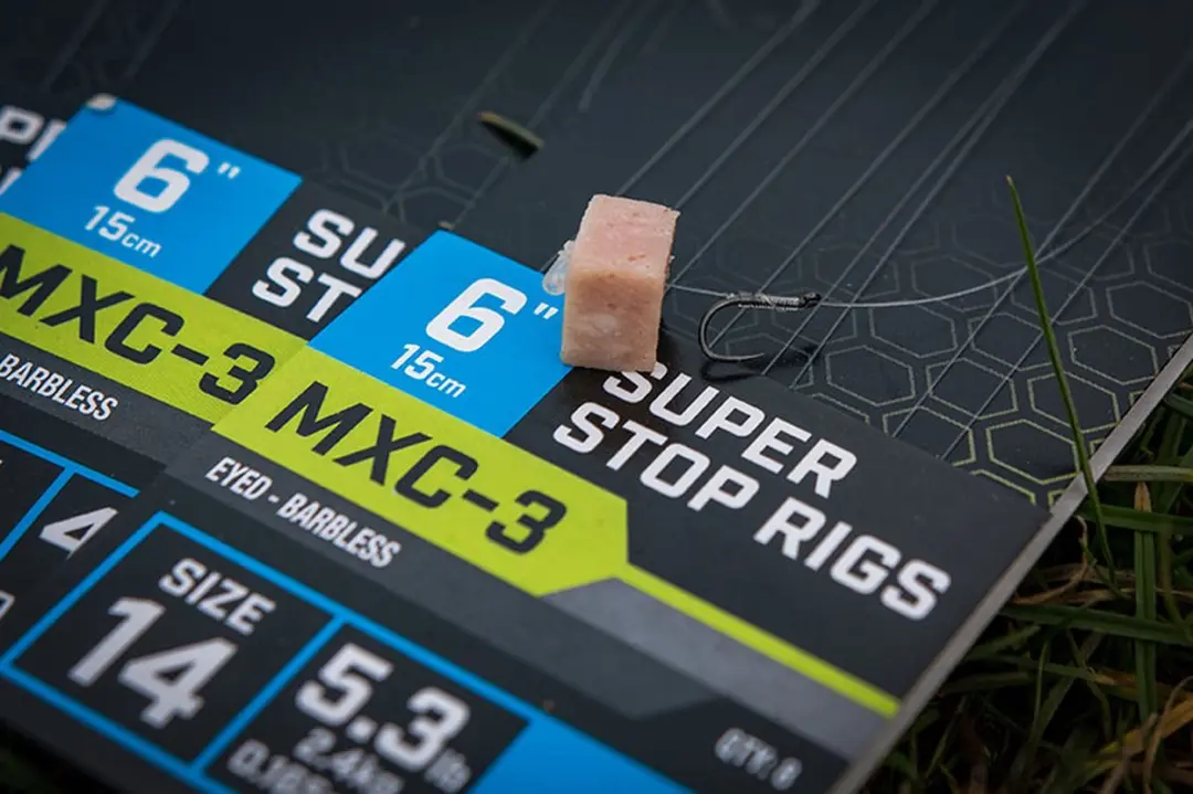 Matrix Onderlijn MXC-3 Super Stop Rigs 6" Haak 12 - 8 Stuks