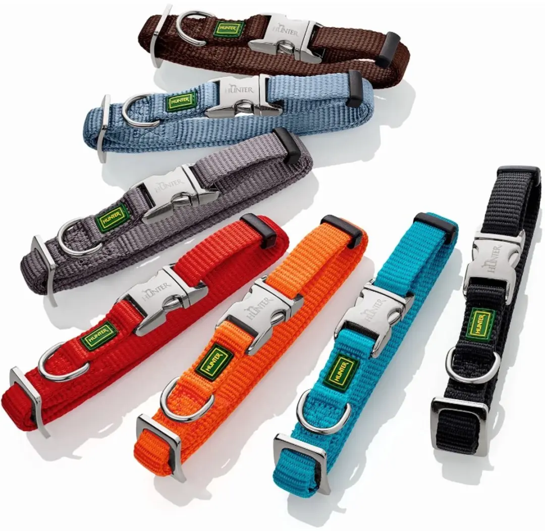 Hunter Alu-Strong Hondenhalsband - Oranje - Maat L - afbeelding 4 van 6