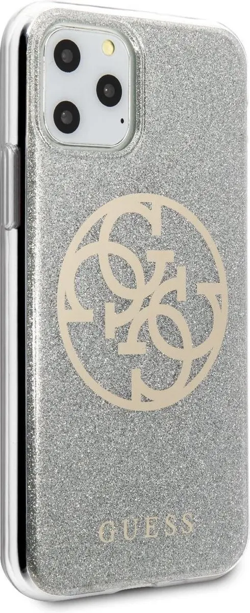 Guess GUHCN58PCUGLLG Hoesje - iPhone 11 Pro - Grijs - afbeelding 4 van 6