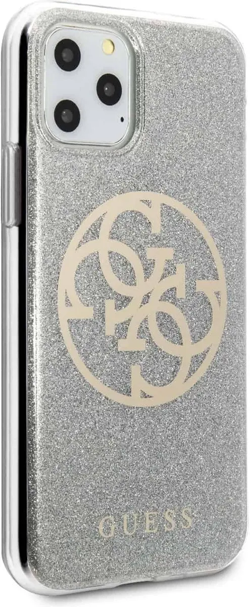 Guess GUHCN58PCUGLLG Hoesje - iPhone 11 Pro - Grijs - afbeelding 3 van 6