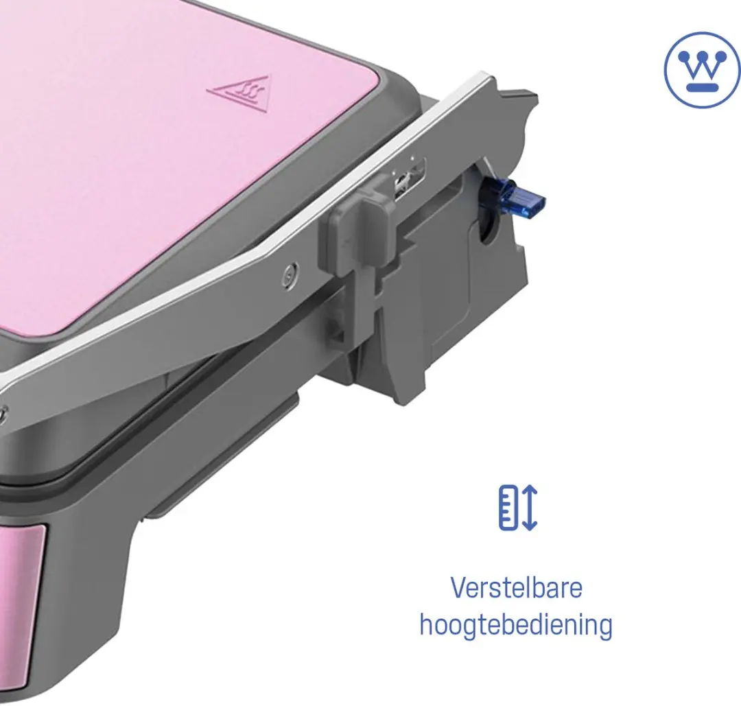 Westinghouse Retro Contactgrill WKCG907PK - 2200W - Roze