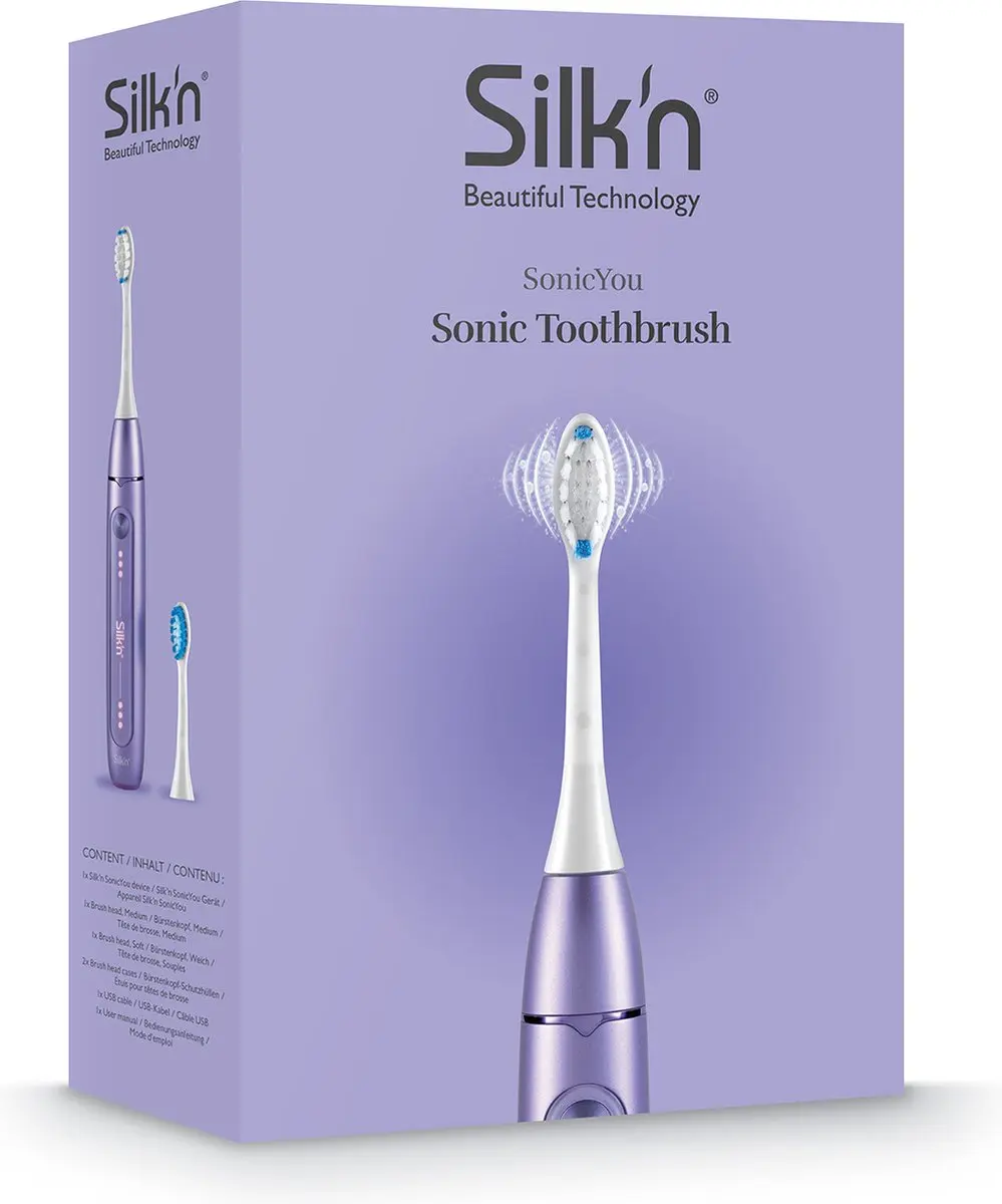 Silk'n SonicYou Elektrische Tandenborstel SY1PE1PU001 - Paars