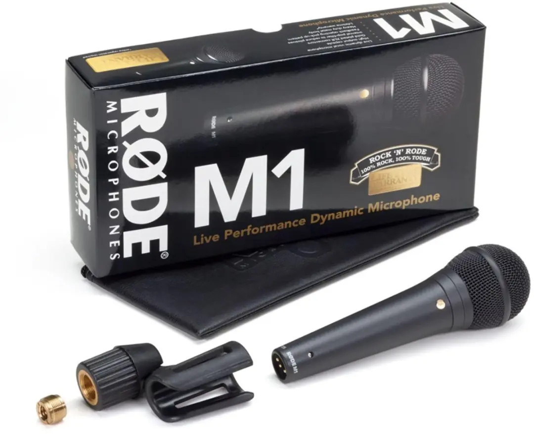 RØDE M1 Dynamische Microfoon - Zwart - afbeelding 6 van 6