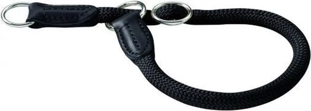 Hunter Sliphalsband Freestyle Rond Zwart 50cm