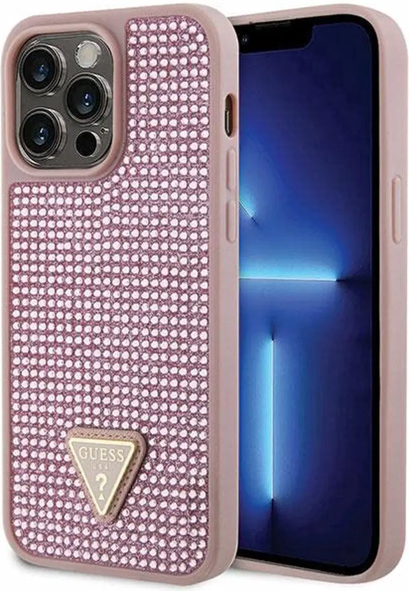 Guess Roze Back Cover voor iPhone 14 Pro Max