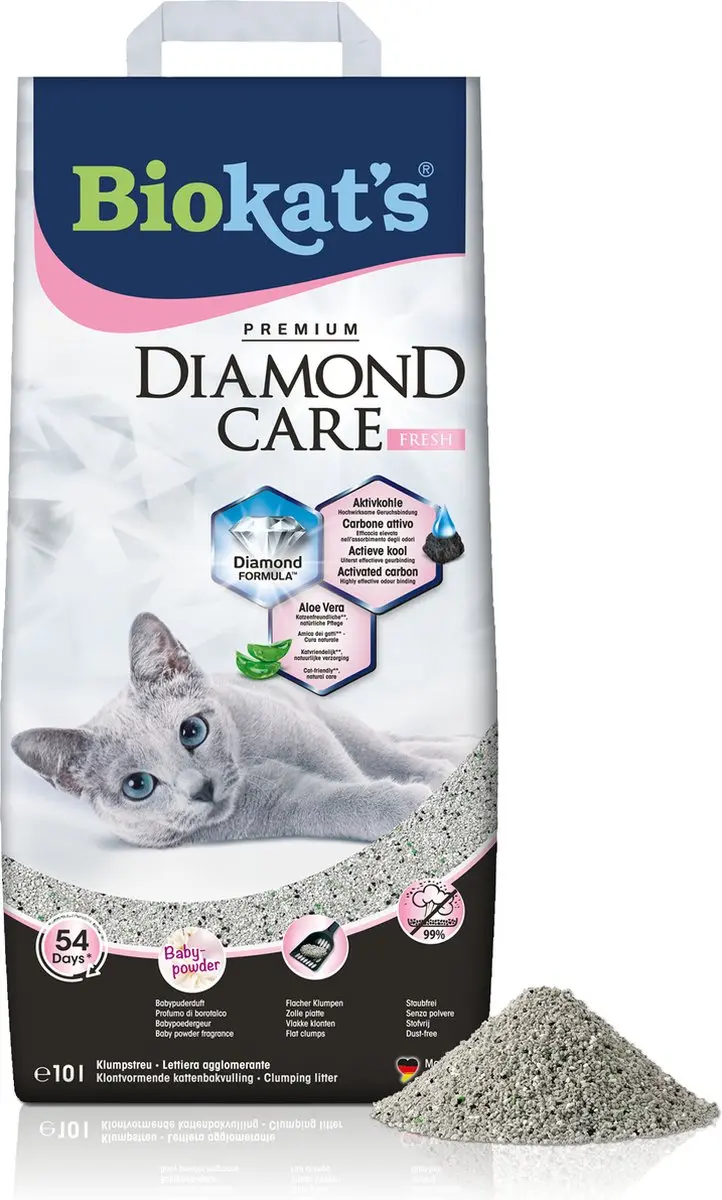 Biokat's Diamond Care Fresh Kattenbakvulling 10L