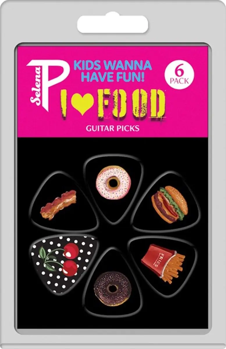 Perris I Love Food Plectrum Medium 0.71mm