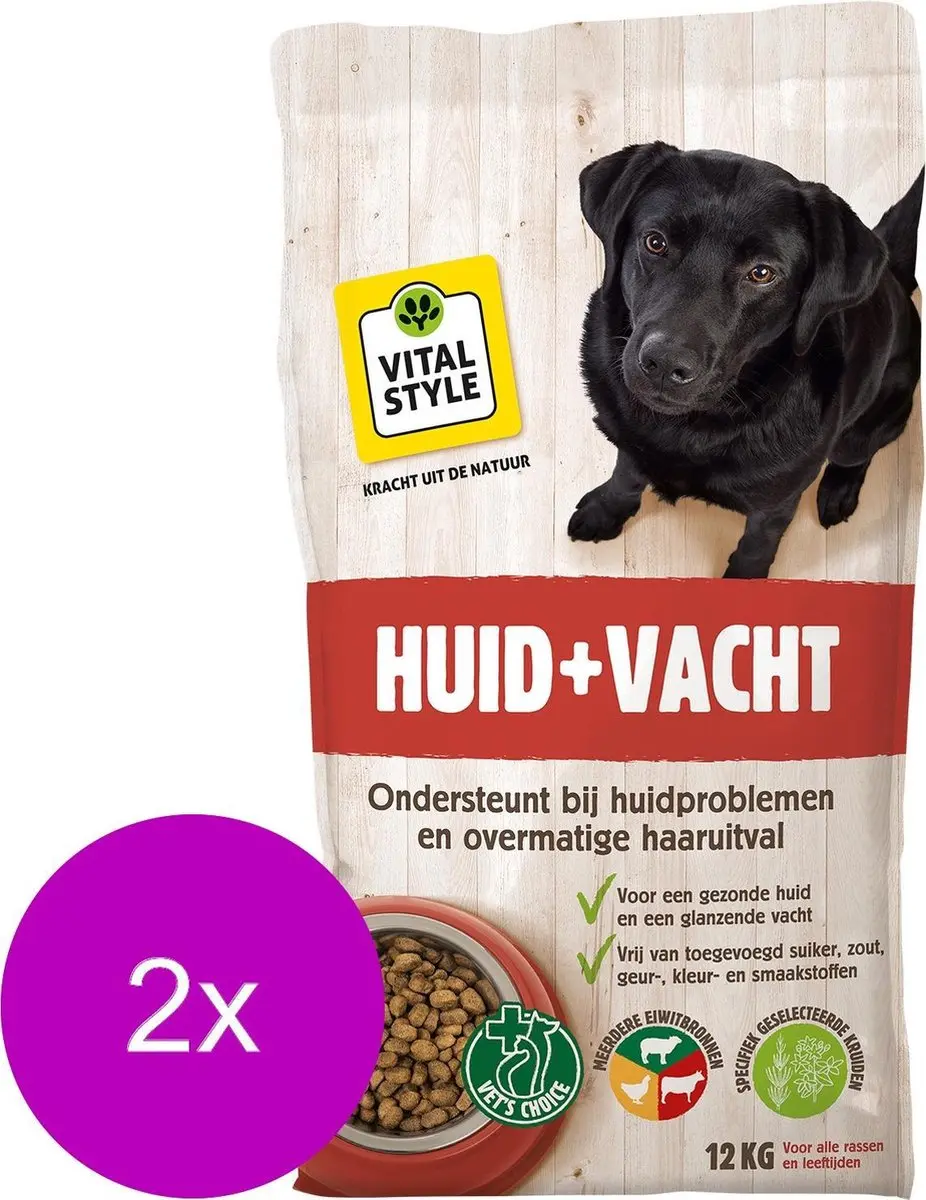 Vitastyle Huid + Vacht Hondenvoer