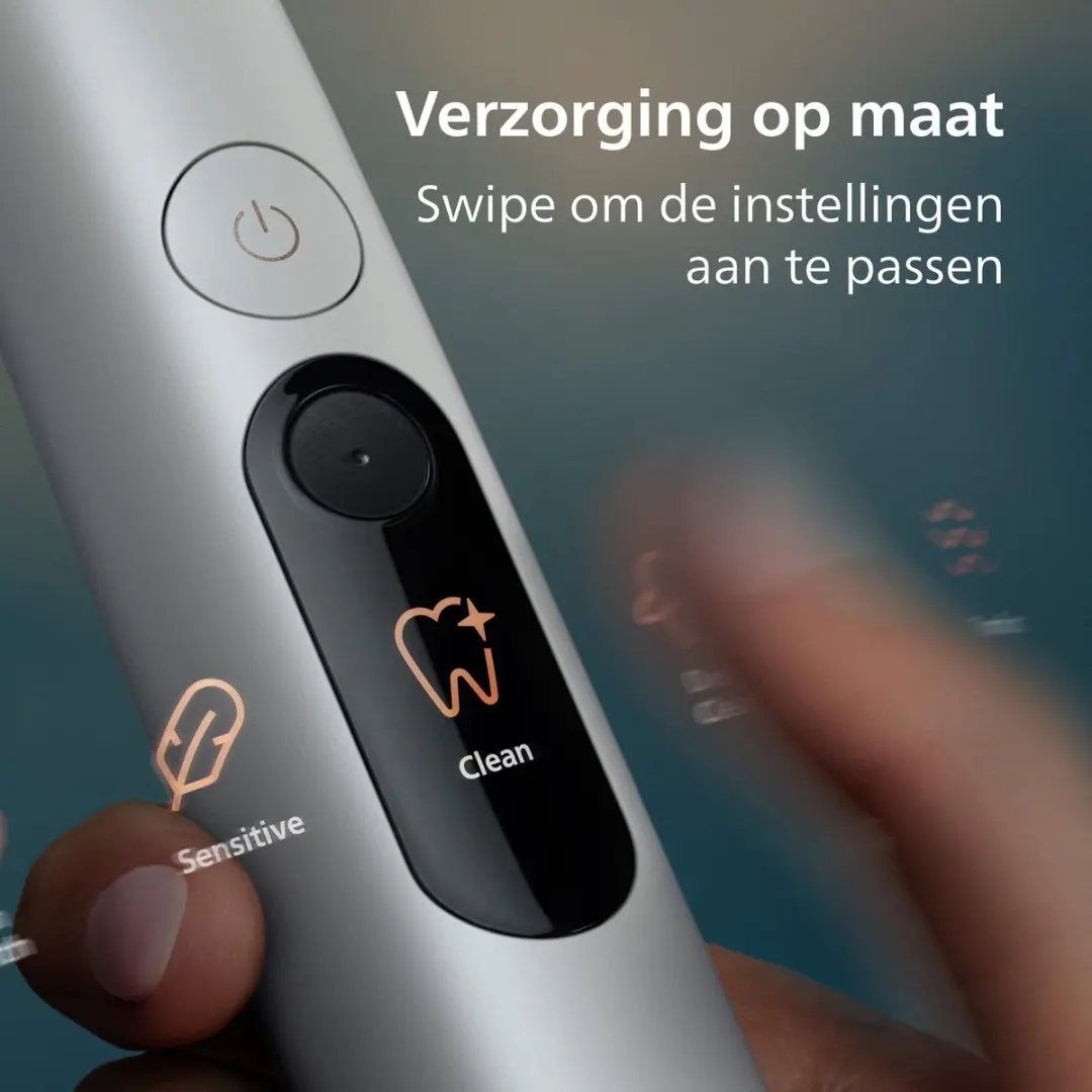 Philips Sonicare DiamondClean 9000 Duo Pack HX9216/89 Elektrische Tandenborstels - 2 Stuks - Groen/Wit