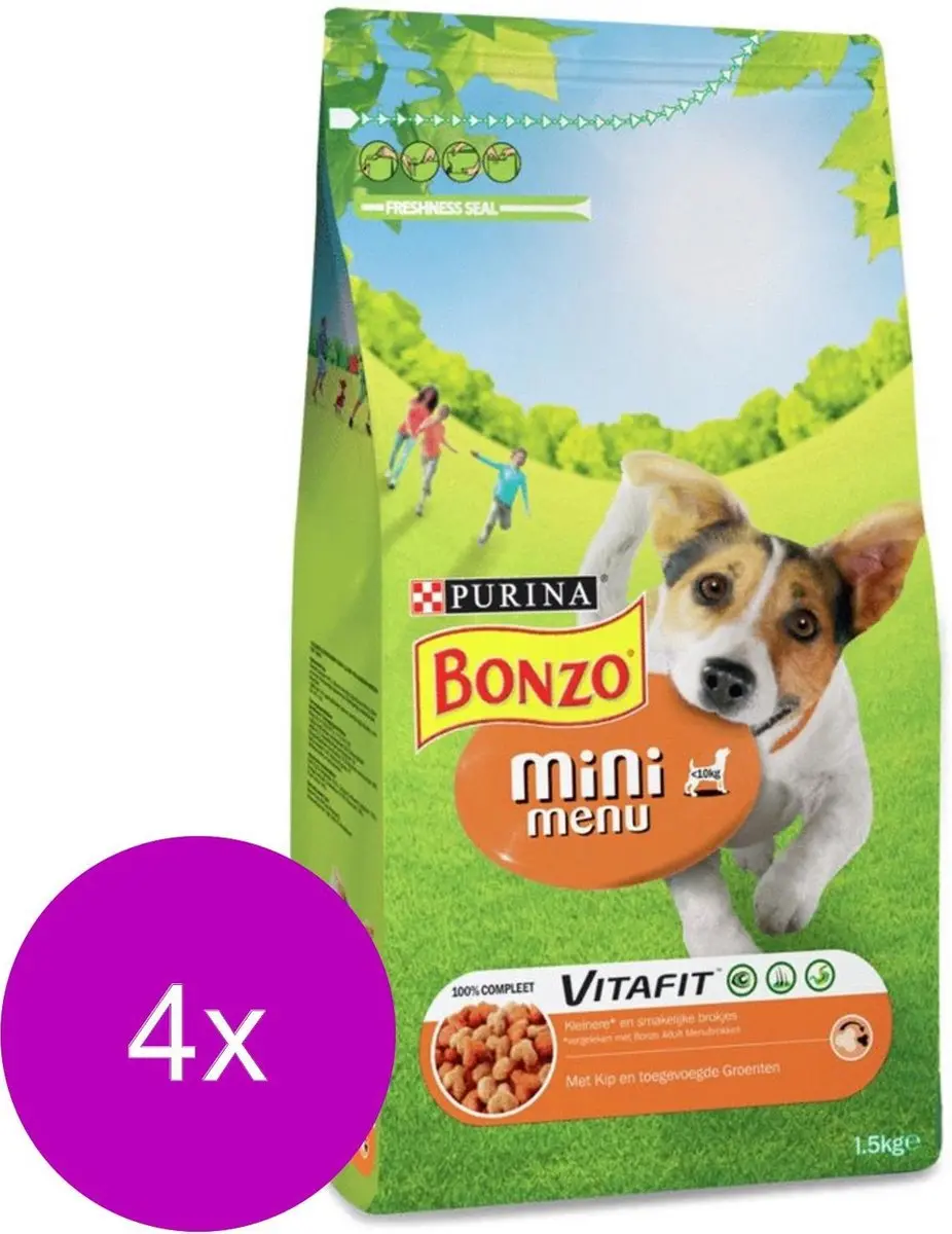 Bonzo Vitafit Mini Menu Hondenvoer