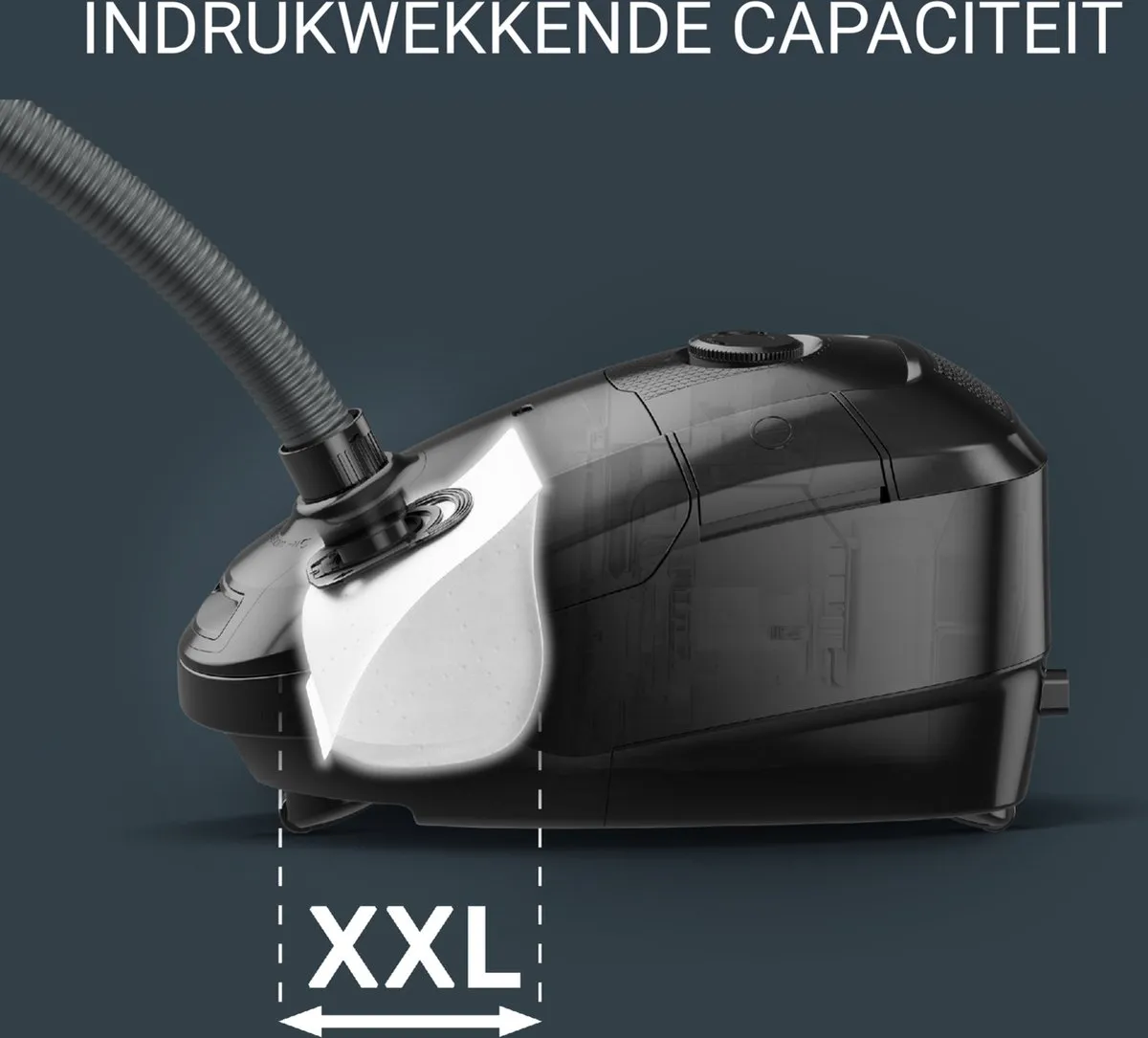 Rowenta Power XXL RO3172 Stofzuiger met Zak - 750W - 3L - Blauw - afbeelding 6 van 6