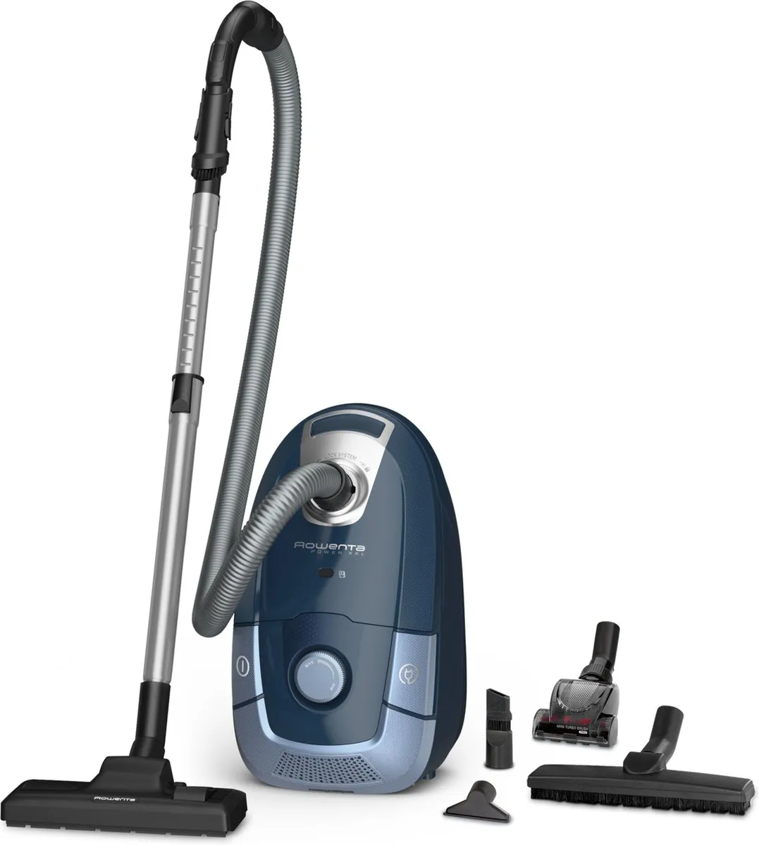 Rowenta Power XXL RO3172 Stofzuiger met Zak - 750W - 3L - Blauw