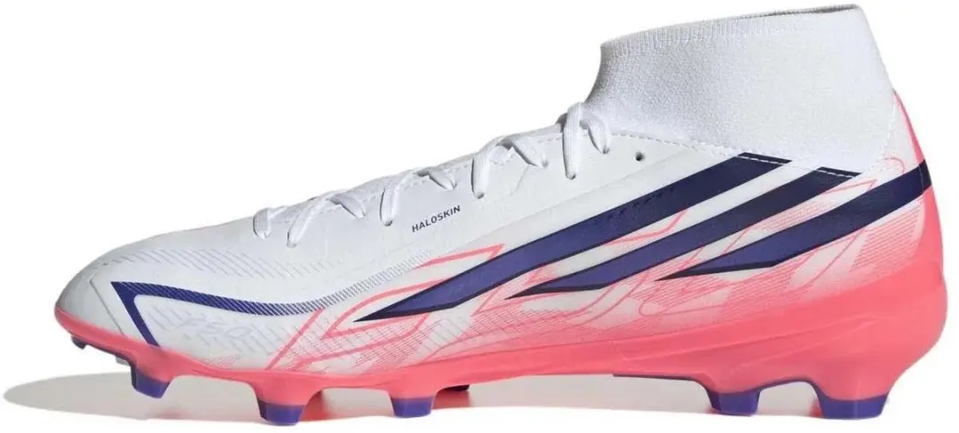 adidas F50 Hyperfast League Mid FG Voetbalschoen - Wit