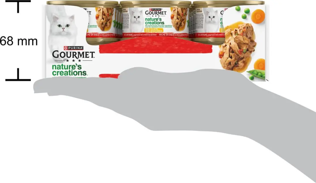 Gourmet Nature's Creations Natvoer Rund - 24x85g