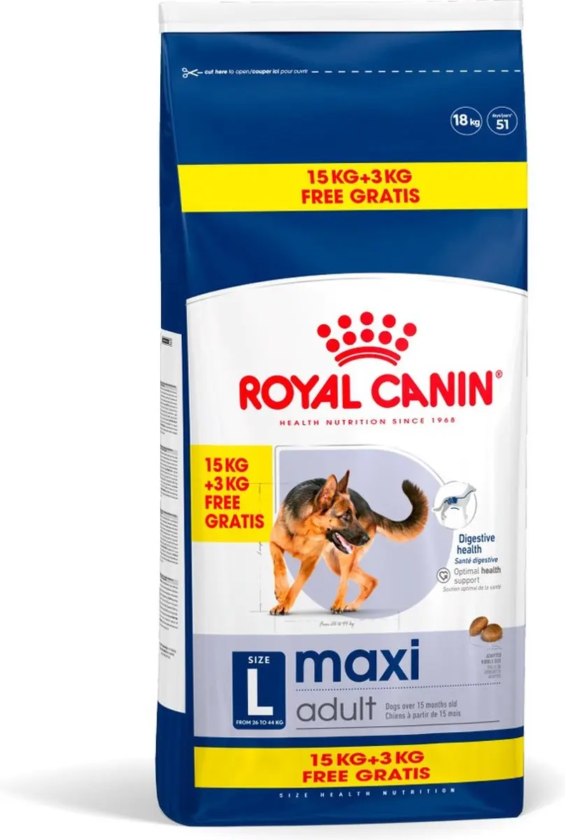 Royal Canin Maxi Adult Hondenvoer 18kg