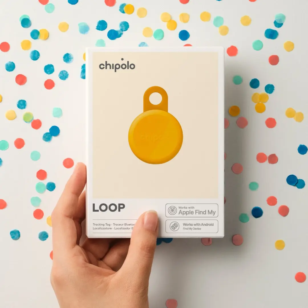 Chipolo LOOP Bluetooth Tracker - Honey
