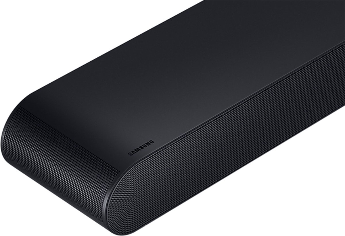 Samsung HW-S60D/EN, 5.0 kanalen, Dolby Atmos, Dolby Digital 5.1, Dolby Digital Plus, Dolby TrueHD, Adaptief, Spel, Standaard, Zwart, AAC, AIFF, ALAC, FLAC, MP3, OGG, WAV, Bedraad en draadloos