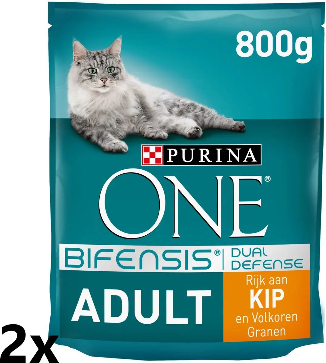 Purina ONE Adult Kip & Granen Kattenvoer