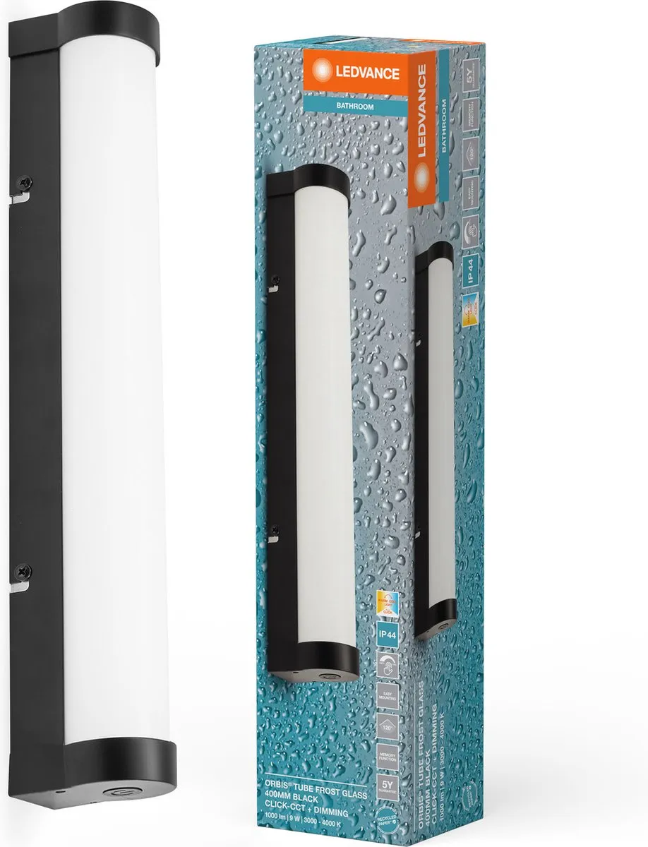 LEDVANCE ORBIS Orbis Tube Frost Glass 40cm Wandlamp