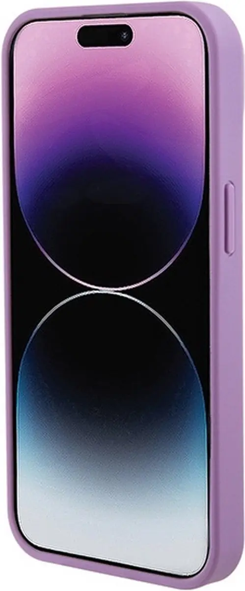 Guess 4G Stamped Hoesje - iPhone 15 - Paars - afbeelding 6 van 6