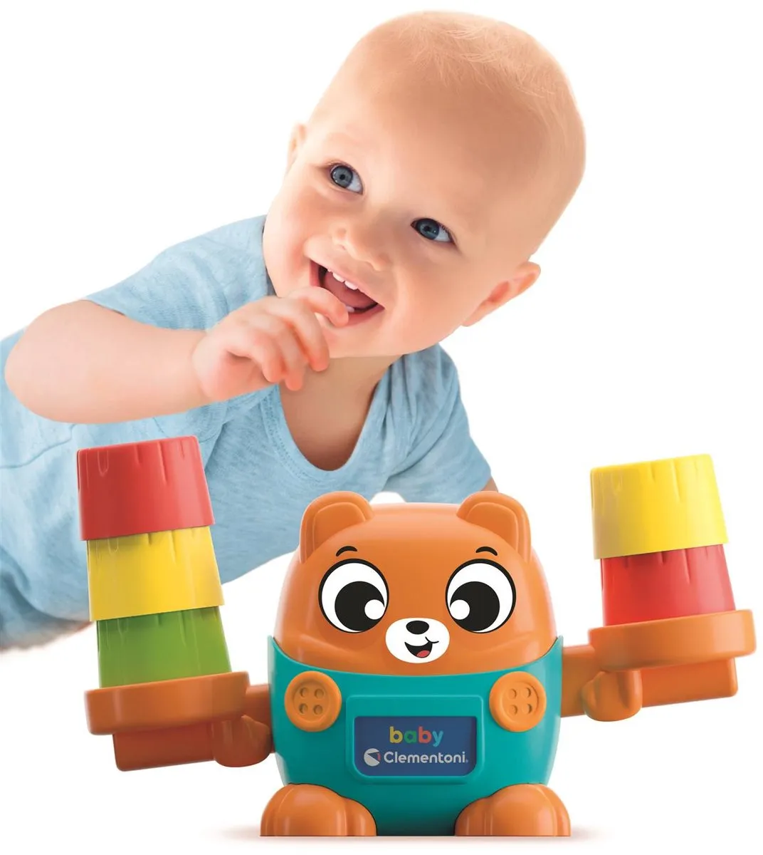 Clementoni Baby Balans Beer Weegschaal Speelset - Multicolor