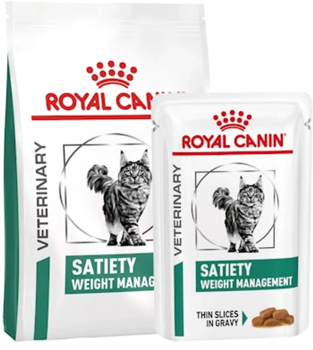 Royal Canin Satiety Kat Combi Bundel 6kg + 12x85g