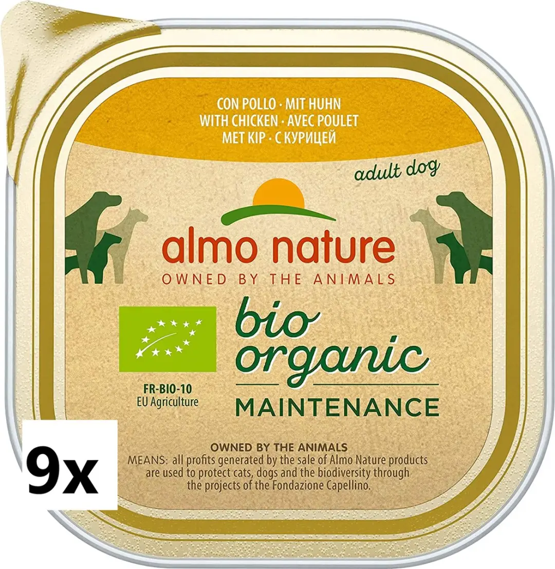 Almo Nature Dailymenu Bio Hondenvoer Kip & Groenten
