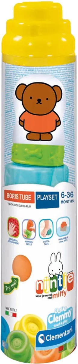 Clementoni Nijntje Clemmy Tube Boris - Educatief Speelgoed 1-3 jaar