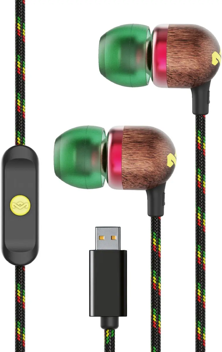 House of Marley Smile Jamaica USB-C Oortjes