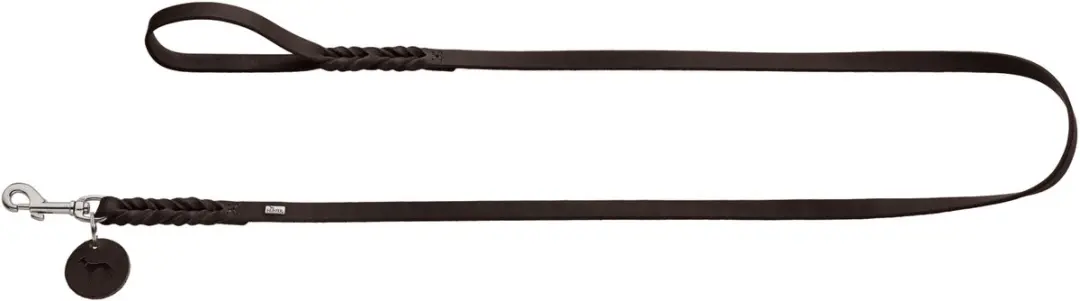 Hunter Hondenriem Solid Education Bruin 200cm