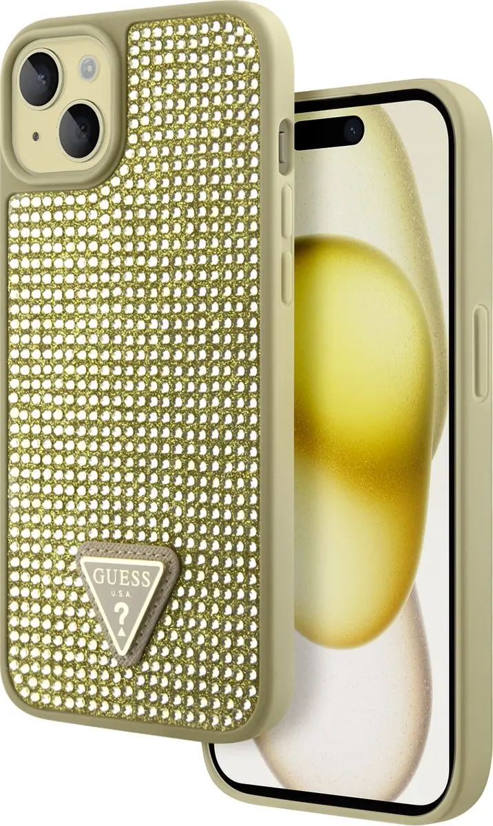 Guess Goud iPhone 15 Back Cover - 3666339191061