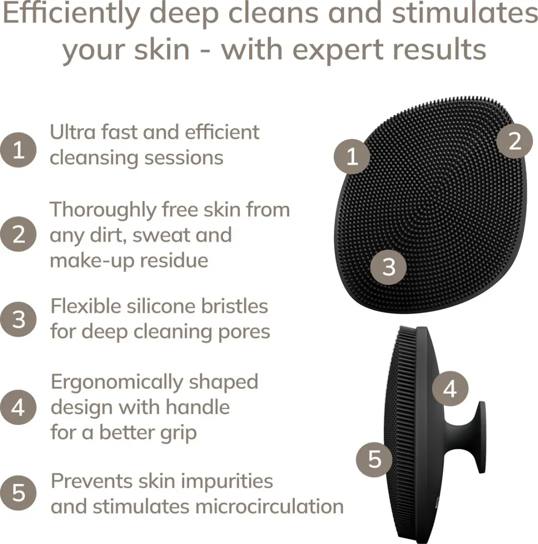 GESKE SmartAppGuided Facial Brush GK000038GY01 Gezichtsreiniger - Grijs