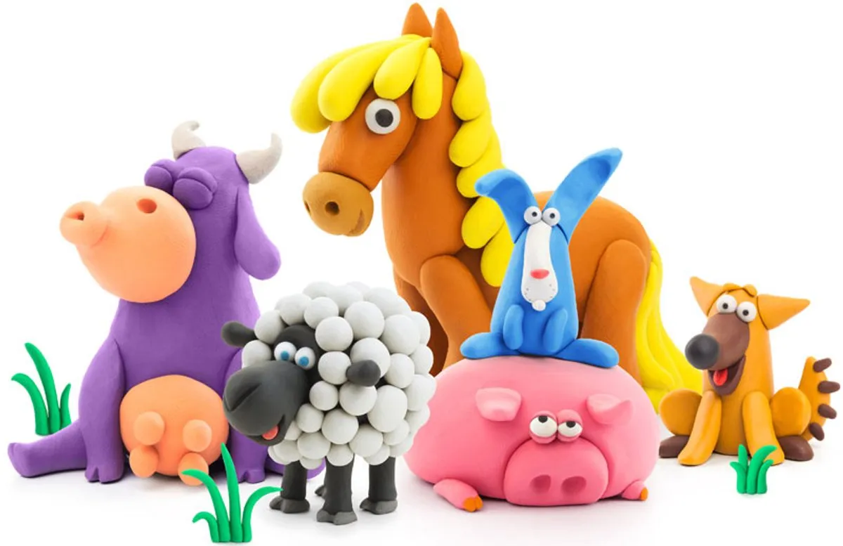 Tomy Klei Dieren Set 250g